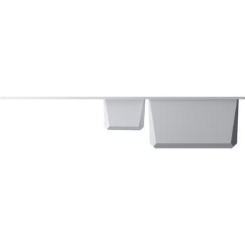 Мойка кухонная Omoikiri Sakaime 100-2-WH белая 4993895