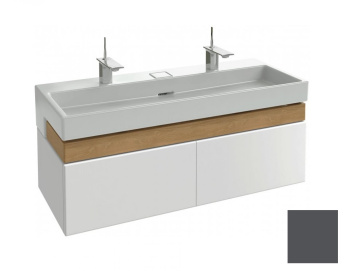 Тумба под раковину 120 см Jacob Delafon Terrace EB1188-442 серый антрацит лак