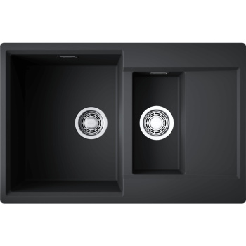 Мойка кухонная Omoikiri Daisen 78-2-BL черная 4993334