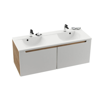 Тумба под раковину Ravak Classic SD-1300 X000000958 каппучино/белая