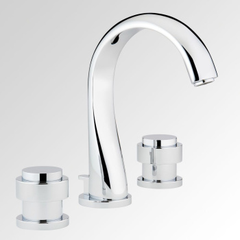 Смеситель для раковины THG Diplomate Smooth Rings U4A-A02-151 хром