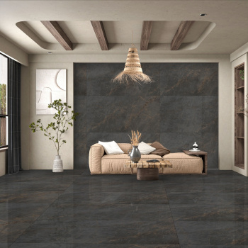 Керамогранит Neodom Marble Antique Nero Lap Carving 60x120 см N20636