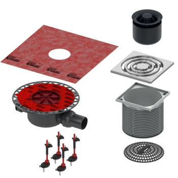 Душевой трап Tece Drainpoint S KDP-S120 с сифоном в комплекте