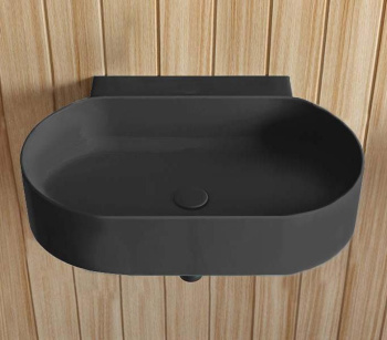 Раковина подвесная Cielo Mare MRLS60SF LV 60 см черный