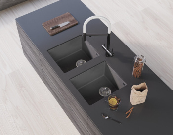 Мойка кухонная Omoikiri Bosen 38-U WH белая 4993160