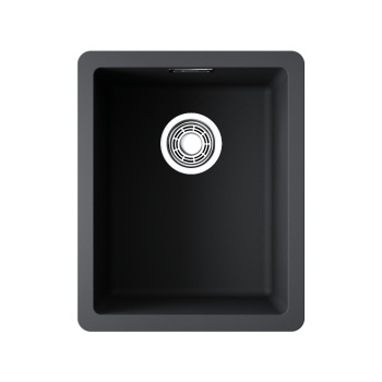 Мойка кухонная Omoikiri Kata 34-U-BL черная 4993382