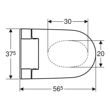 Подвесной унитаз Geberit AquaClean 146.350.01.1