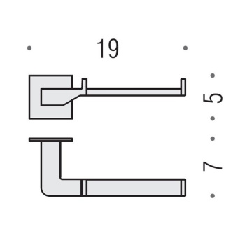 Держатель туалетной бумаги Colombo Forever хром B2908.CR