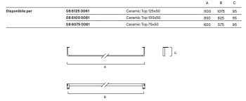 Полотенцедержатель Catalano PIANI CERAMICI Cromo 0861250061