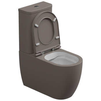 Чаша напольного унитаза GSG Ceramic Design Like White/Tortora Matt LKMBLBI000/029P