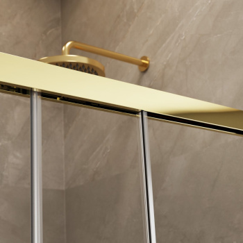 Боковая стенка Radaway Idea Gold S1 100 387052-09-01R правая