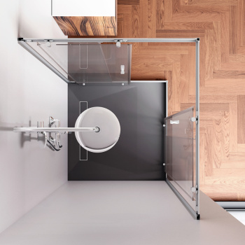 Душевое ограждение AM.PM Sunny 100x100 W87G-403-100100-MT