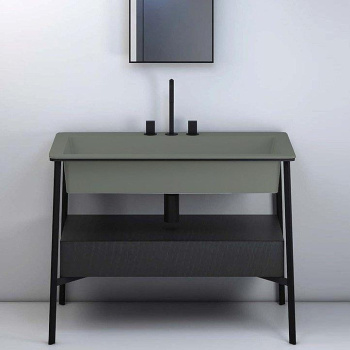 Раковина встраиваемая Cielo I Catini Catino CALAR OL 110 см синий