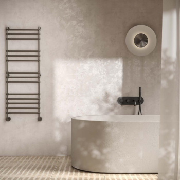 Полотенцесушитель водяной Margaroli Sole 4644711OBN 107X54 бронза