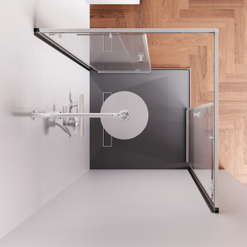 Душевое ограждение AM.PM X-Joy 90x90 W94G-403-9090-MT1K