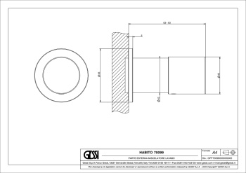 Смеситель для душа Gessi 70099.726 Warm Bronze Brushed PVD