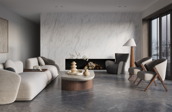 Слэб керамический STAROSLABS Carrara Bianco 2800x1200x6 Elegance Polished шт