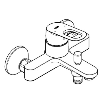 Смеситель Grohe BauLoop 23341000 для ванны с душем
