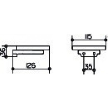 Мыльница хрустальная Keuco Moll 12755009000