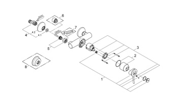 Гигиенический душ Grohe BauClassic 129186