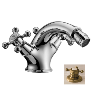 Смеситель для биде Cisal Victorian VT00055027 бронза