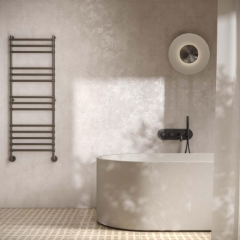 Полотенцесушитель водяной Margaroli Sole 464TS4711BG 107X52.5 золото