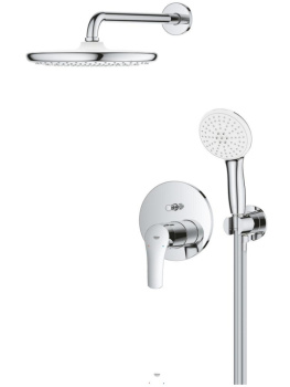 Комплект смесителей для ванны Grohe Eurosmart 25288000 хром