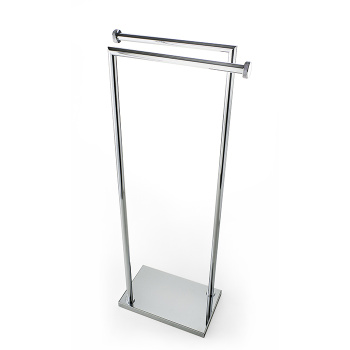 3SC Ribbon Напольная стойка с 2 полотенцедержателями 30х18хh83см, цвет: хром RB50SL