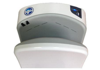 Сушилка для рук Nofer погружная V-JET TRIBLADE белая 01305.W