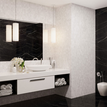 Керамическая мозаика Starmosaic 5х5 см 48x48 Carrara Matt (pmwb82223) 306x3066 шт
