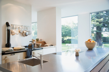 Смеситель для кухни Kludi Steel 44850F860 хром