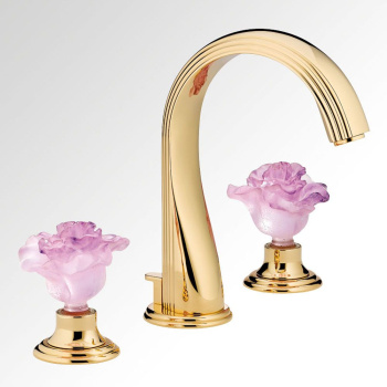 Смеситель для раковины THG Rose U5J-F01-151 полированное золото