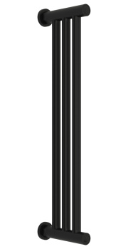 Полотенцесушитель водяной Сунержа Хорда ПП 600х195 31-4124-0600 матовый черный