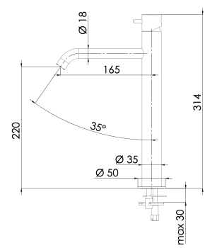 Смеситель для раковины Daniel Tokyo TK607BDP золото брашированное