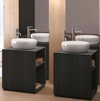 Раковина накладная Cielo Fluid FLLA45 CP 45 см розовый