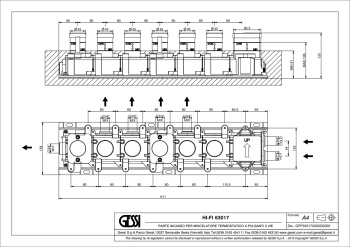 Скрытая часть смесителя Gessi Hi-Fi 63017.031 Chrome