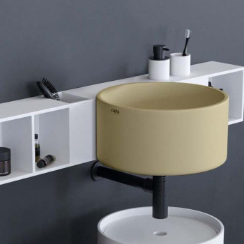 Раковина подвесная Cielo Sella SELSSF CN 40 см коричневый