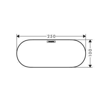 HG WallStoris Крышка для корзины, матовый черный