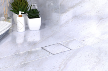 Душевой трап OMP Tea Kalamata Unseen 9977.798.9 11.5 см хром