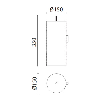 Держатель запасного рулона туалетной бумаги Oasis Defile настенный, золото 0AGD009OR