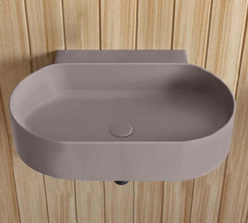 Раковина подвесная Cielo Mare MRLS70SF CP 70 см розовый