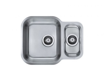 Кухонная мойка Alveus Duo 70 1039363, в комплекте с сифоном