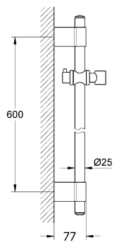 Душевая штанга Grohe Relexa 28797001