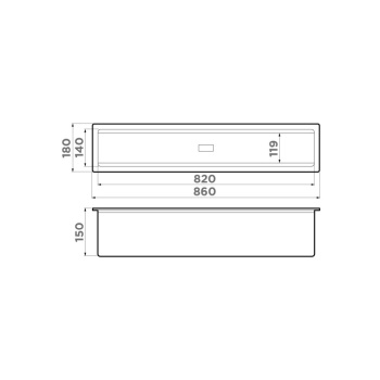 Сушилка встраиваемая Omoikiri DRY-03 PRO-WG wind green 4999066