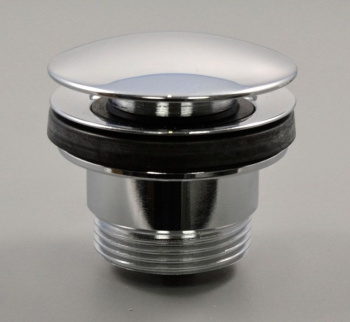 Донный клапан для раковины Hansgrohe 50100000 Push-Open хром