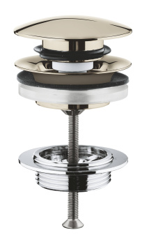 Донный клапан для раковины GROHE, никель глянец 65807BE0