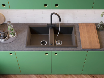 Мойка кухонная Omoikiri Tedori 86-2-WH белая 4993927