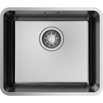 Мойка кухонная Omoikiri Omi 43-U/I Ultra Mini-IN нержавеющая сталь 4997402