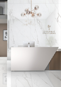 Слэб керамический STAROSLABS Manhattan White 2800x1200x6 Elegance Polished шт