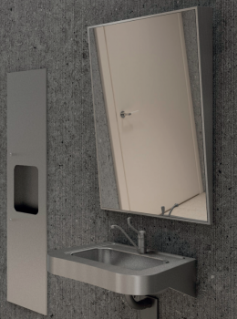 Смеситель Nofer 07200.B для людей с ограниченными возможностями, хром